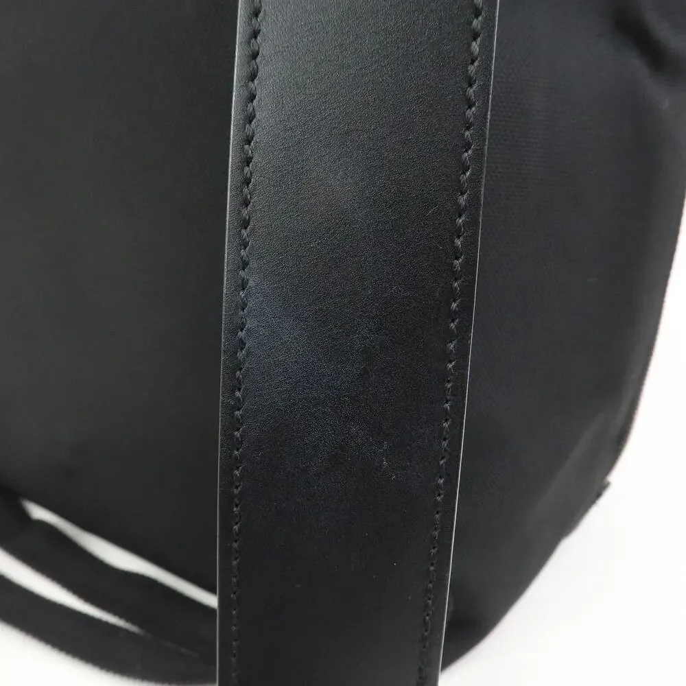 Gucci Sherry Canvas Backpack Black